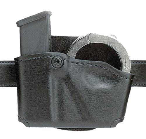 Safariland 573 Holds 1 Mag & 1 Pair Cuffs Black Suede