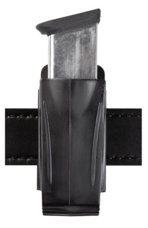 Safariland Single Magazine Pouch 9mm, Single/Double Stack, Black Polymer