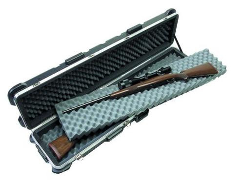 SKB Double Rifle Case, Polyethylene Ribbed Black