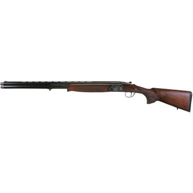 Iver Johnson Arms IJ600410LW28B IJ600 Lightweight 410 Gauge Break Open 3" 2rd 28" Black Over/Under Vent Rib Barrel, Engraved Aluminum Receiver, Fixed Walnut Wood Stock, Includes 5 Chokes