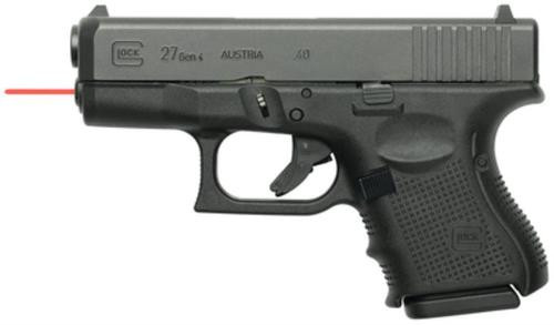 LaserMax LMS-1161-G4 Guide Rod Red Laser for Glock 26/27 Gen4 Black