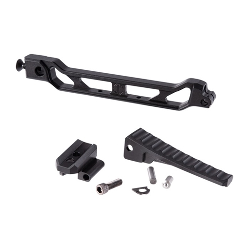 8-INCH RAISED ARM BAR WITH FOLDING BUTTPLATE AB-8R+AB-FB+SM-