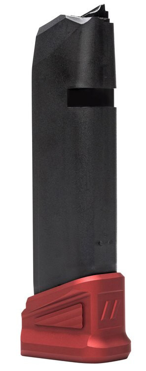 ZEV Tech Basepad +5 Round Glock for 17rd Mags, Red Anodized Aluminum