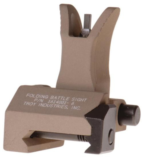Troy Front Folding M4 Style Battlesight, Flat Dark Earth