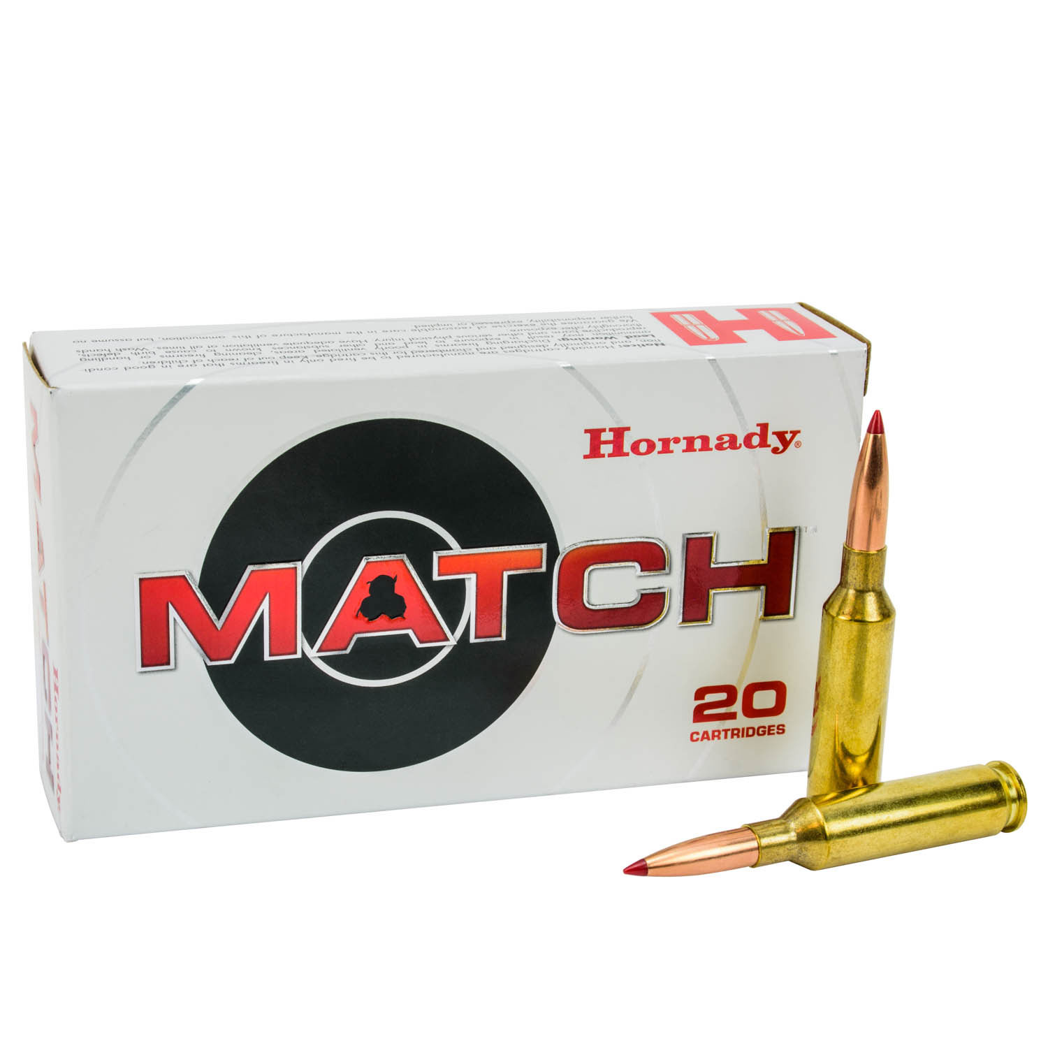 Hornady 6mm Creedmoor 108gr. ELD Match Ammuntion, 20 Round Box