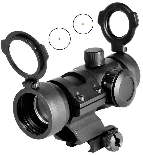 NcSTAR Dual Illuminated 1x 30mm Obj Unlimited Eye Relief 3 MOA Black