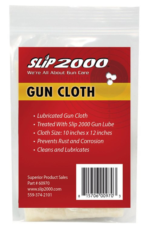 Slip 2000 Gun Cleaning Cloth 10" x 12"