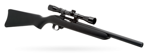 AWC Ruger 10/22 Blued .22Lr With Ultra 13 Removable Core Hogue Stock (16")