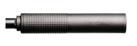 YHM Stainless Q.D. Phantom M2 .30 Caliber Suppressor With Flash Hider Mount 8.5 Inches Black Matte Finish 1/2-28 TPI - All NFA Rules Apply