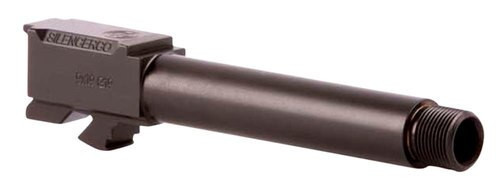 SilencerCo Threaded Barrel 9mm 3.39" Black