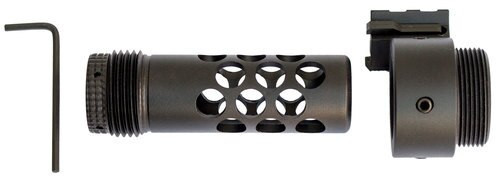 TNW Aero Survival AR-15 Shroud Adapter, Black Aluminum