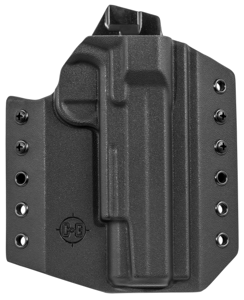 C&G Covert OWB Sig 1911 Rail 5", Kydex, Black