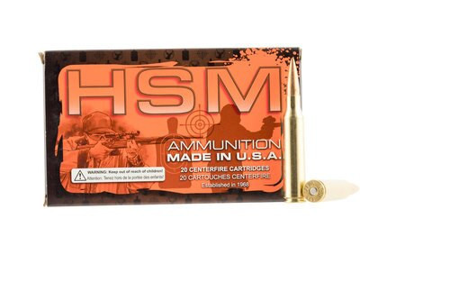 HSM 338 Lapua 250gr, Boat Tail Hollow Point, 20rd Box