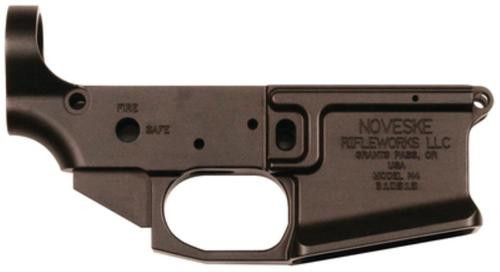 Noveske Gen 3, Stripped Lower Receiver, Semi-Automatic, 223 Remington/5.56mm, Anodized Finish, Black, Includes Tensioning Screw