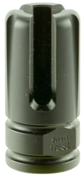 Advanced Armament Blackout Flash Hider Blackout 9mm Aerospace Alloy .75"-