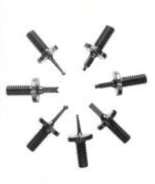 KNS AR15/M16/AR10/ SR25 Post Sight Pack, 7 Sights