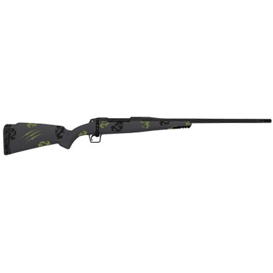 Fierce Firearms TWROG65PRC20BF Twisted Rogue 6.5 PRC 20" Armour Lube Black Steel Threaded Barrel, Drilled & Tapped Steel Receiver, LR Negative Comb Forest Camo Carbon Fiber Stock