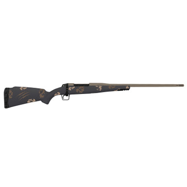 Fierce Firearms TWROG7PRC20BRS Twisted Rogue 7mm PRC 20" Smoked Bronze Cerakote Steel Threaded Barrel, Drilled & Tapped Steel Receiver LR Negative Comb, Sonora Ambush Camo Carbon Fiber Stock