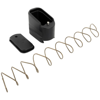 Shield Arms SAS15ME5BLK Magazine Extension 5rd Compatible w/ Shield Arms S15 Magazine, Black Anodized Aluminum