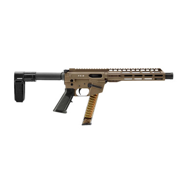 FREEDOM ORDNANCE FX9P10SBM-FDE FX9P 9mm Luger 10" Flat Dark Earth