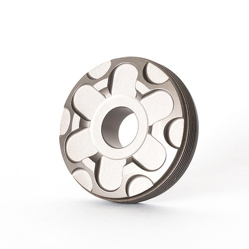 Rugged Suppressors Ti Front Cap, Fits all Rugged 7.62 Suppressors