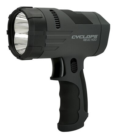 Cyclops Revo 1100 1100 Lumens LED Polymer Gray 6 Volt