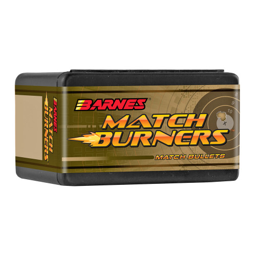 Barnes MATCH BURNER, .243 Diameter, 6MM/243 Win, 112gr, Match Burner Boat Tail, 100 Count