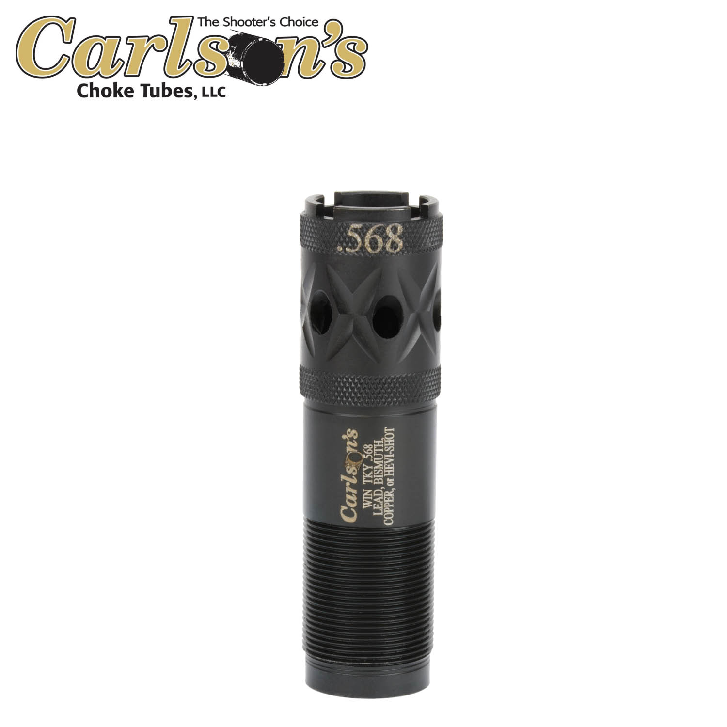 Carlson's Long Beard XR Ported Choke Tube, 20ga. Browning/Winchester Invector .568
