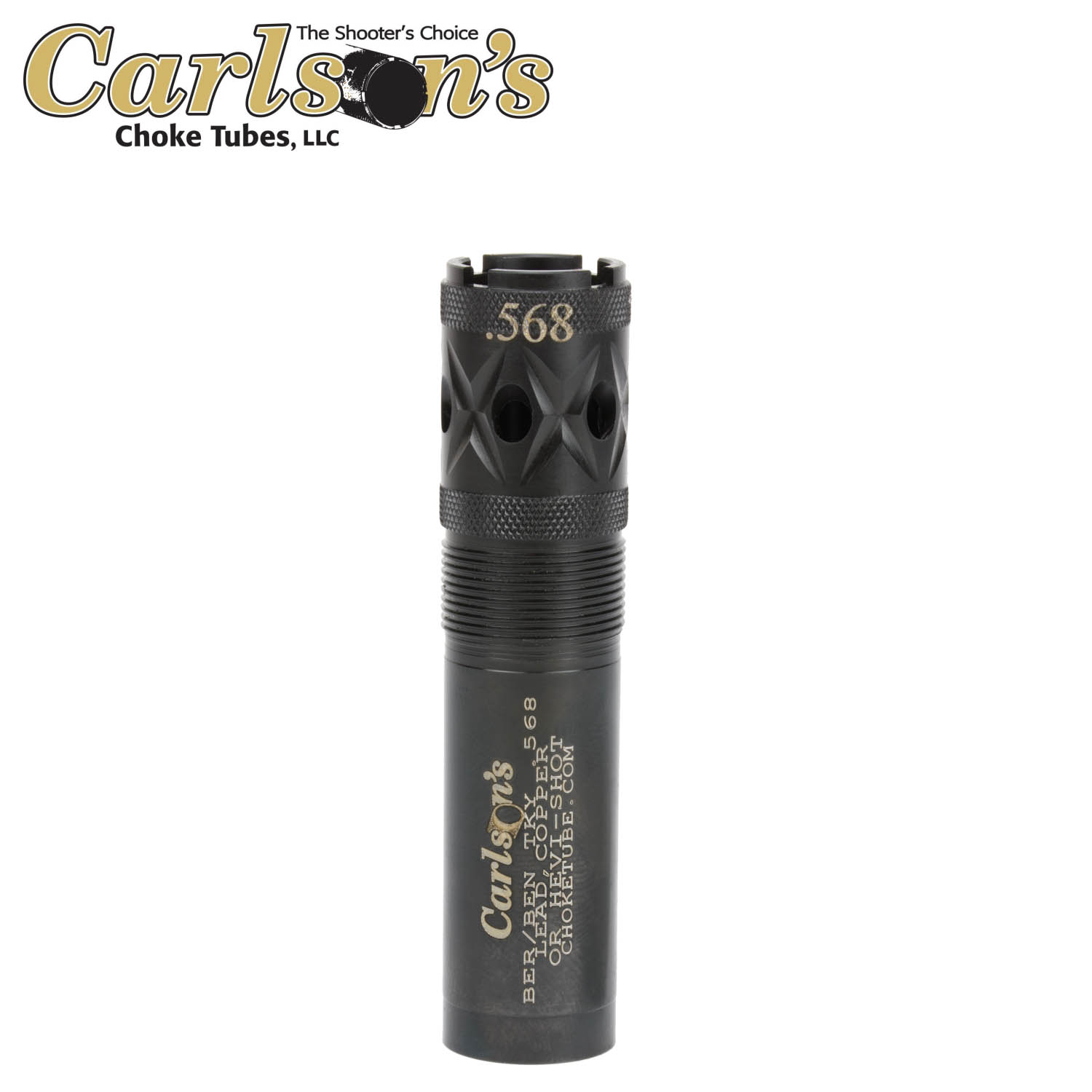 Carlson's Long Beard XR Ported Choke Tube, 20ga. Benelli/Beretta Mobil .568