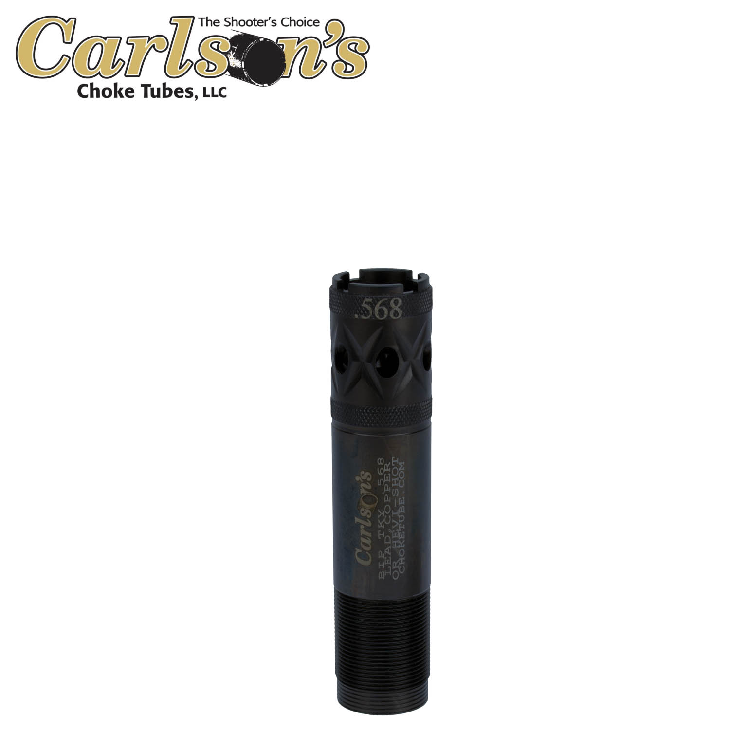 Carlson's Long Beard XR Ported Choke Tube, 20ga. Browning/Winchester Invector Plus .568