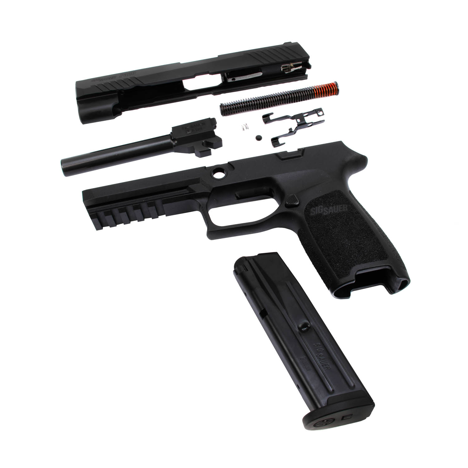 Sig Sauer P320 Full Size 9mm Caliber X-Change Kit, Black, 10 Round Mag