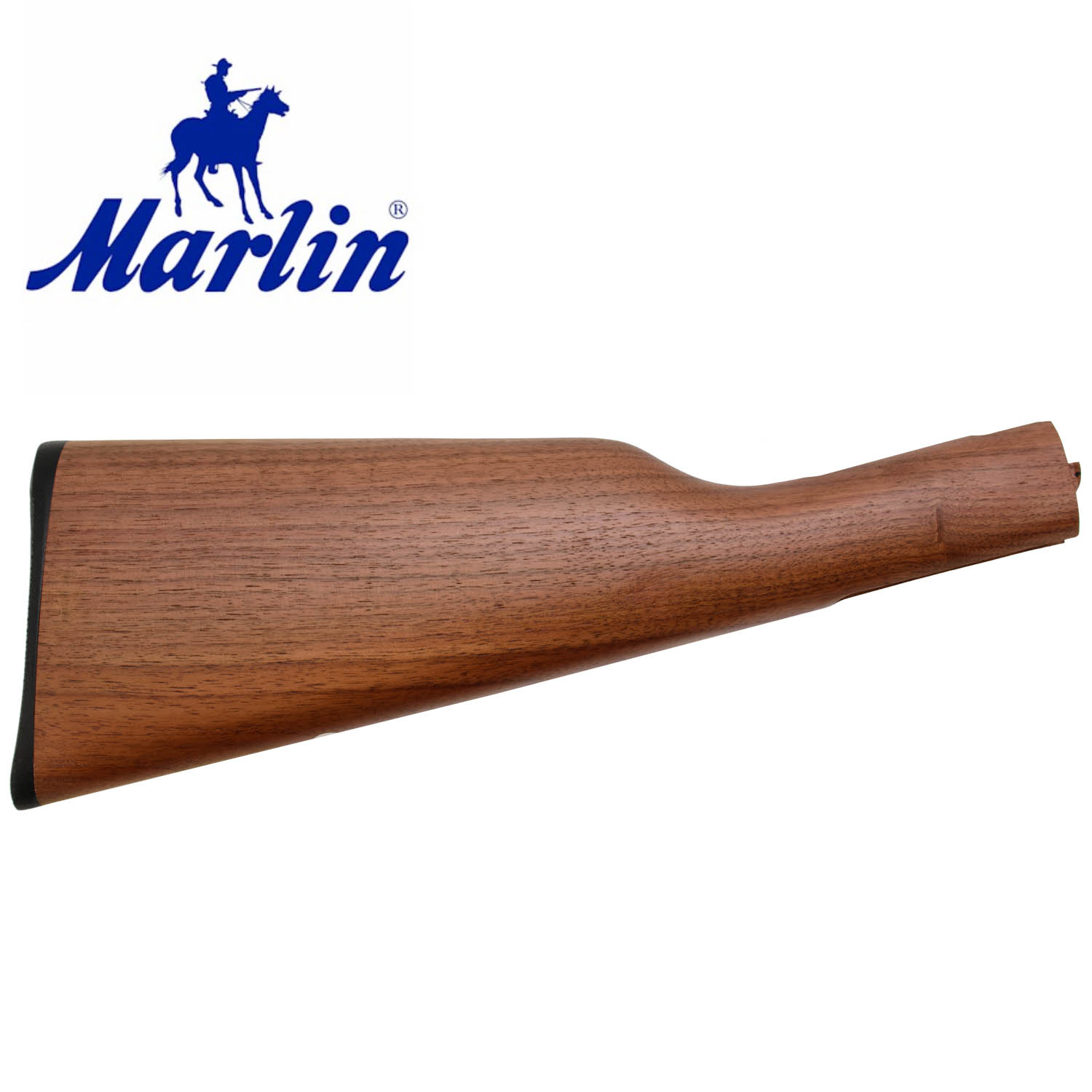 Marlin Walnut Straight Grip Stock Assembly without Checkering, S/A, Satin