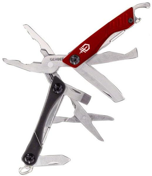 Gerber Dime Micro Tool, Red, Mini Multi-Tools