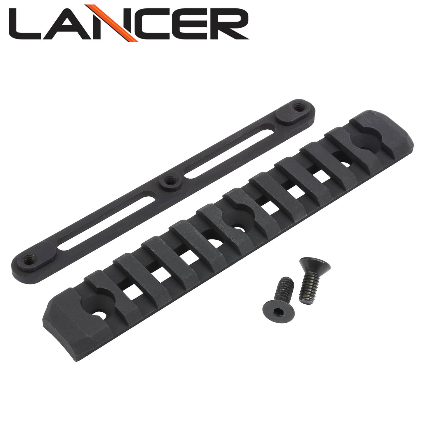 Lancer Systems 5"Base Rail for Round Carbon Fiber Handguard