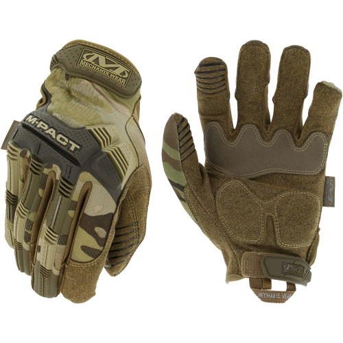 Mechanix Wear MPT-78-009 M-Pact Gloves MultiCam Touchscreen Synthetic Leather Medium