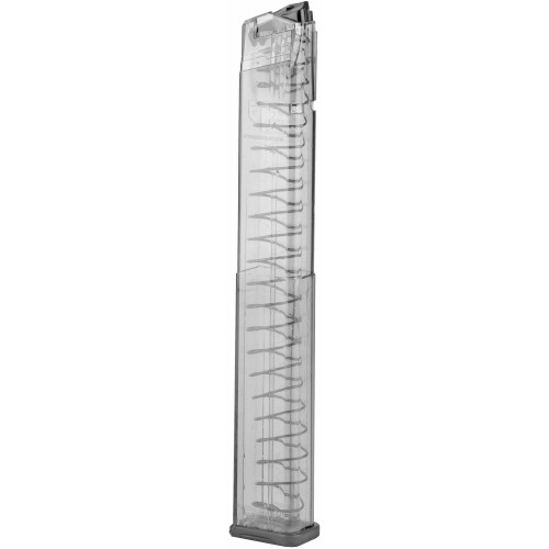 Elite Tactical Elite Tactical, Magazine, 9mm, 40 Rounds, Fits Sig P320, Polymer, Clear