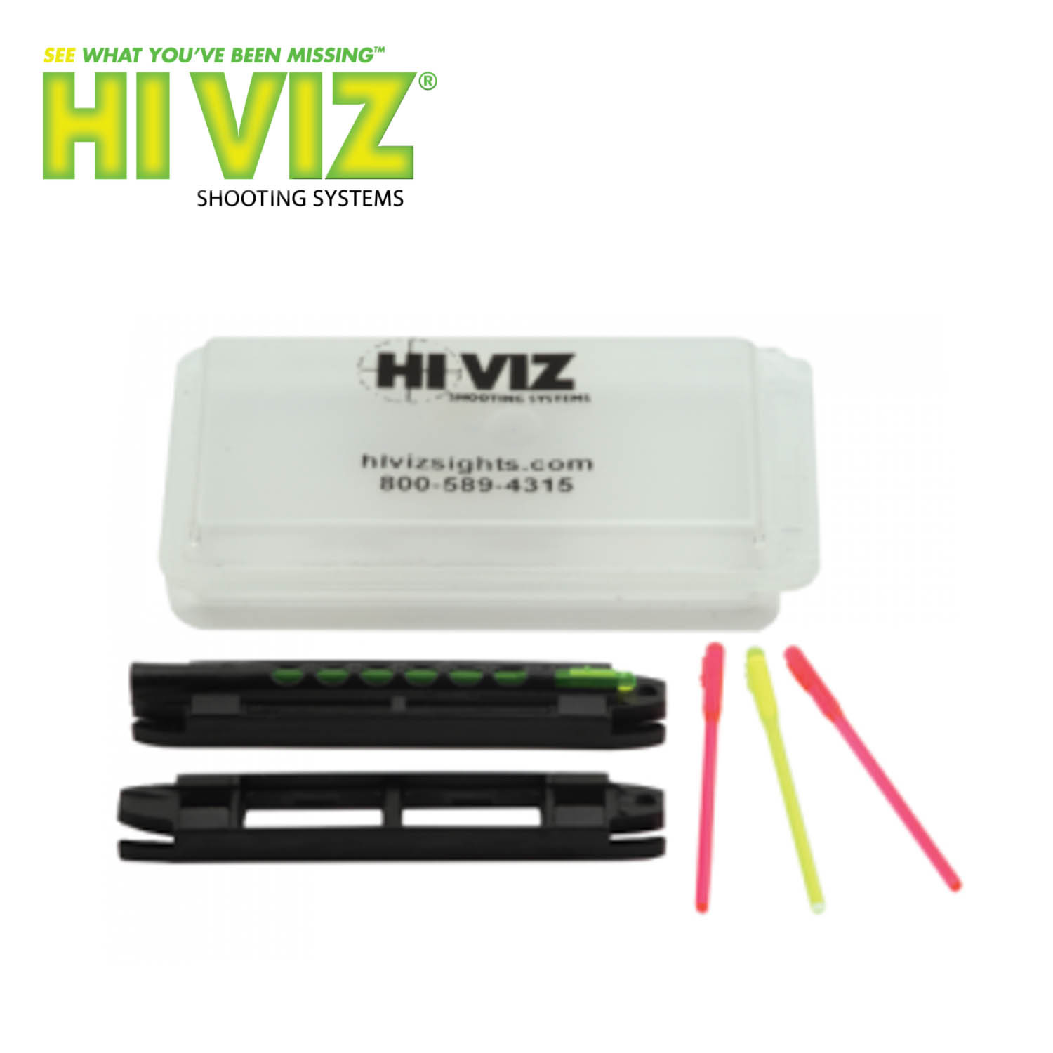 HI VIZ Magni-Hunter Shotgun Front Sight, Fits Ribs .230-.330 Wide