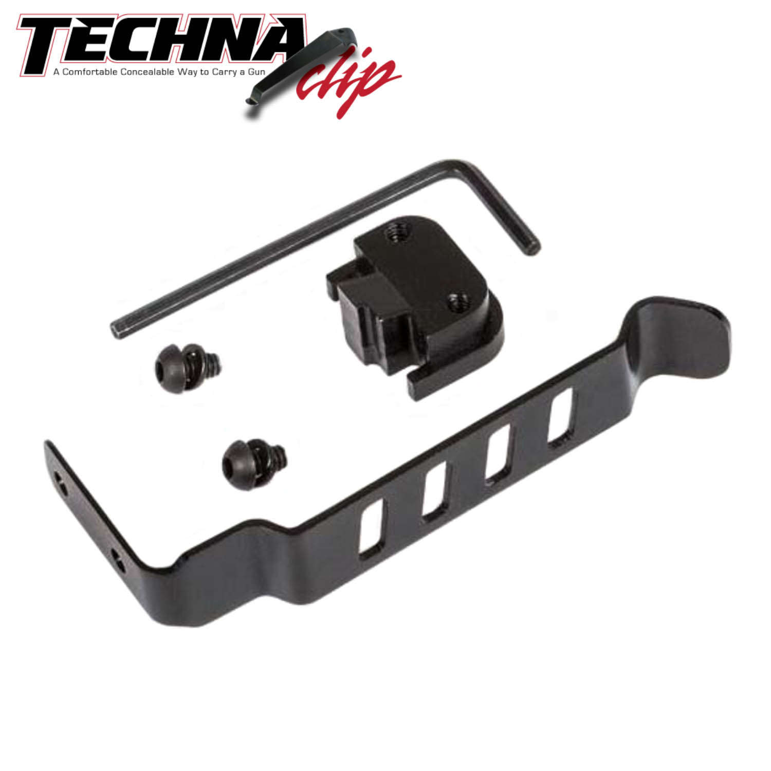 Techna Clip Gun Belt Clip, S&W M&P 9mm / .40 S&W / .45 ACP, Ambidextrous