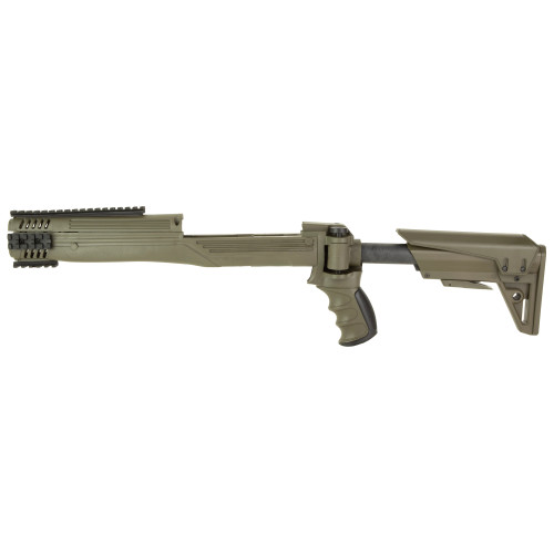 ATI Outdoors Strike Force, Stock, Fits Ruger Mini 14/30, Urban Combat Gray/Green