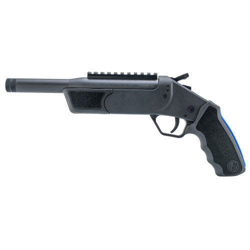 Rossi Brawler, Single Shot, 5.56mm, 9" Threaded Barrel, Matte Finish, Black, Rubber Grips, 1 Round