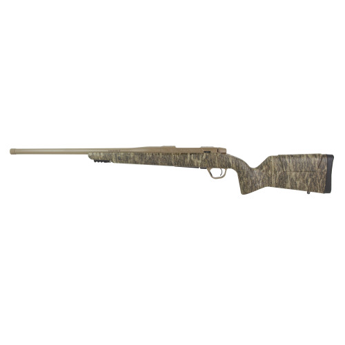 Christensen Arms Evoke 243 Win, 20" Barrel, Threaded, Cerakote Flat Dark Earth, Mossy Oak Hybrid Hunter, Picatinny Rail, Adj Trigger, 4rd