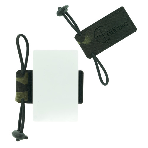 Cole-TAC Cheat Sheet V2, DOPE Card, Universal Fit, Multicam Black