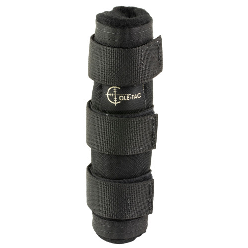 Cole-TAC Metal Python, Suppressor Cover, 6", Black, Fits 1-2" Suppressors