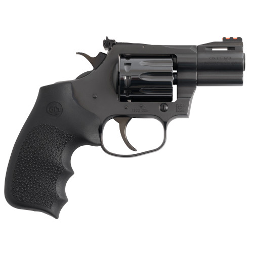 Colt King Cobra Target 22 LR 10rd Shot 2" Blued Vent Rib Barrel, Blued Carbon Steel Cylinder & Frame, Black Hogue Overmolded Grip, Exposed Hammer