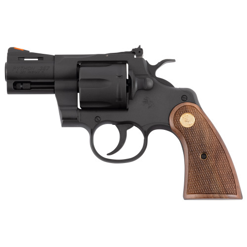 Colt Python 357 Magnum, 2.5" Barrel, Matte Black, 6rd