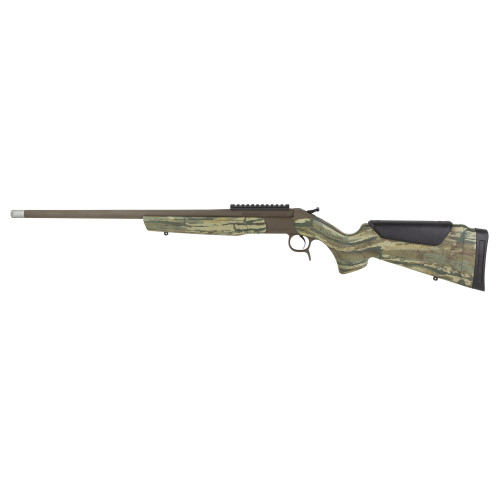 CVA Scout Spur, Single Shot Shotgun, 410 Bore, 3" Camber, Patriot Brown, Realtree Legacy Stock, 1rd, Includes TruLock XX Full Choke
