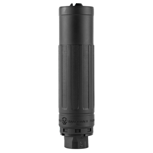 Dead Air Sandman X 7.62 NATO, Haynes 282 Construction, Black Cerakote Finish, Xeno 3-Prong Flash Hider 5/8-24 Included