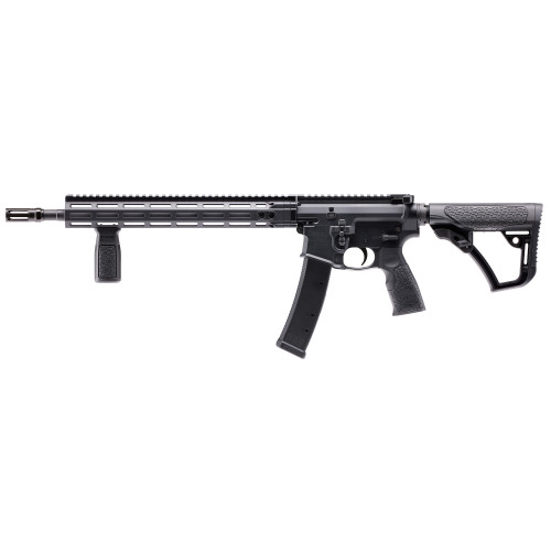 Daniel Defense PCC 9mm, 16" Barrel, Black, M-Lok, DD Grip, Hammer Forged, Case, 32rd