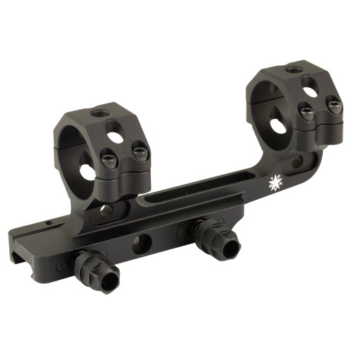 IRAYUSA Cantilever Scope Mount, 34mm, 1.53" Height, Hardcoat Anodized Finish, Black, Fits Picatinny