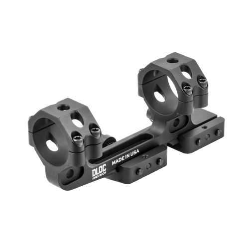 IRAYUSA Cantilever Scope Mount, 34mm, 1.63" Height, Hardcoat Anodized Finish, Black, Fits Picatinny